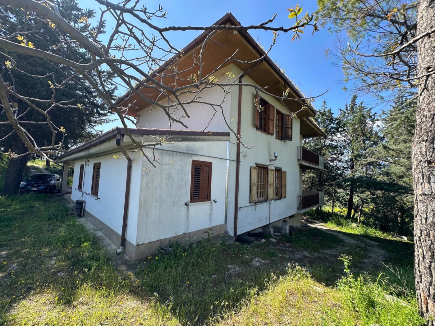 Detached Villa with Garden, Portico and Land property photograph