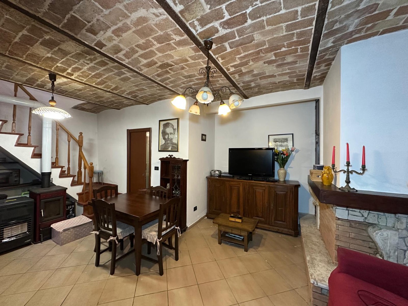 Traditional Stone House with Terrace in Gran Sasso National Park property photograph