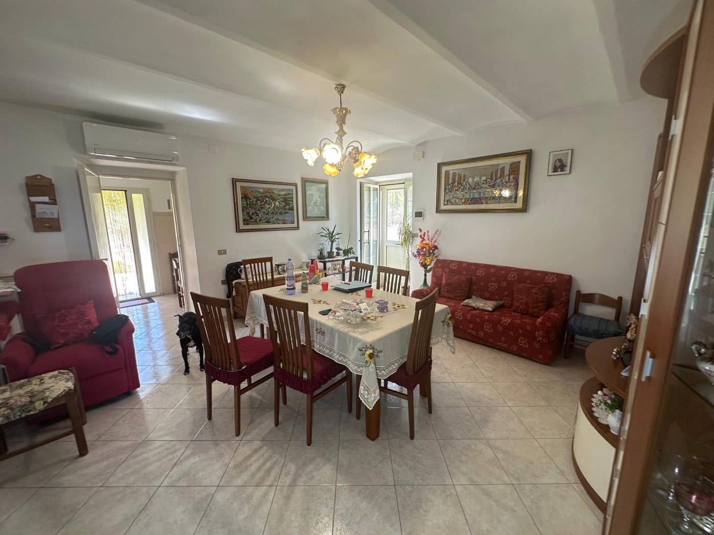 Furnished living and dining room — 1321