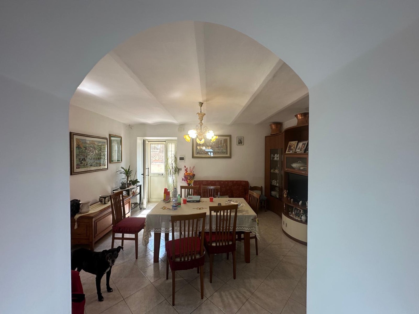 Furnished living and dining room — 1321