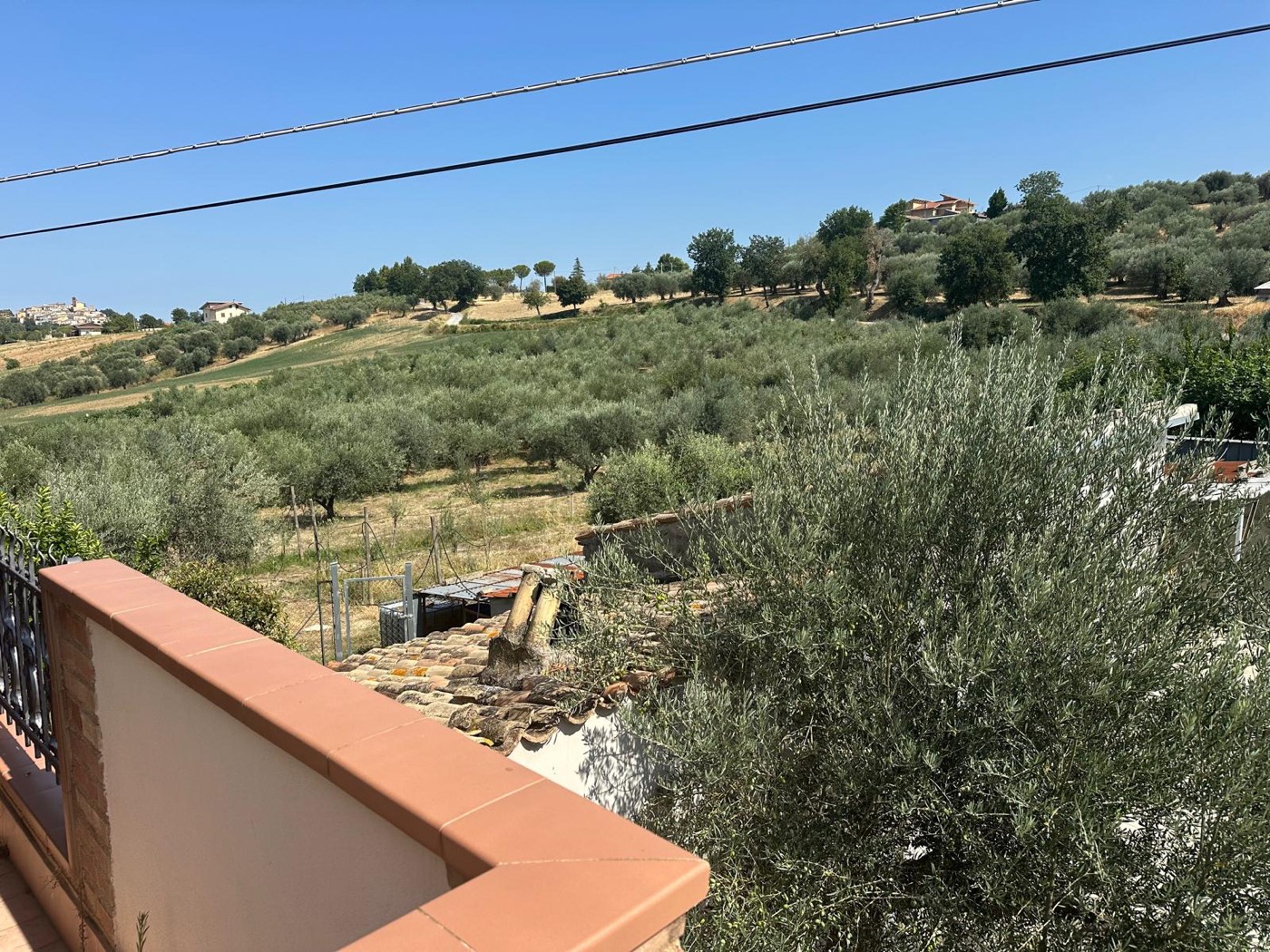 Countryside view from the terrace — 1321