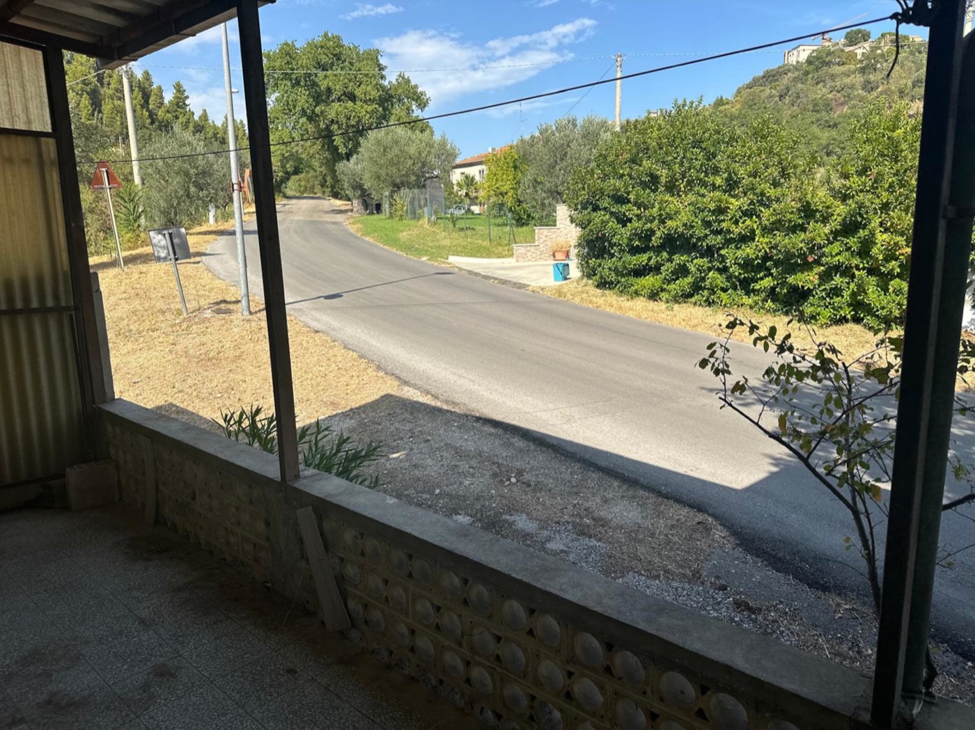 Road beside the property — 1327