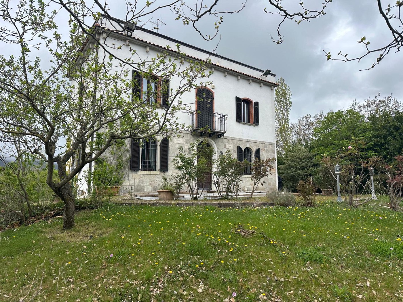 Villa exterior from the garden — 1329
