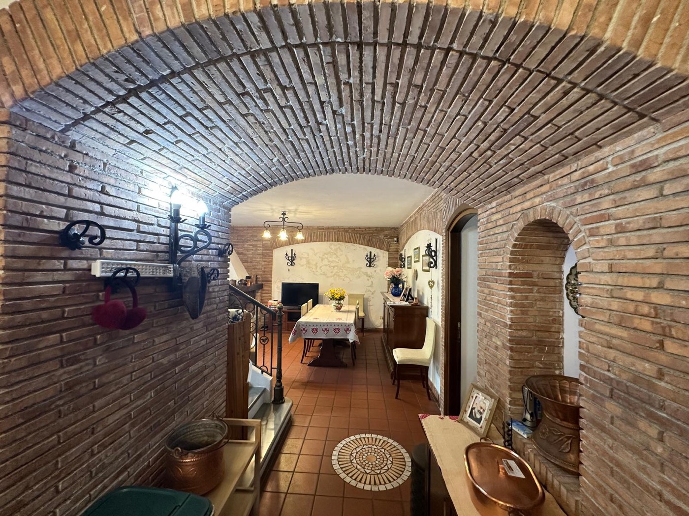 Brick-vaulted interior — 1329