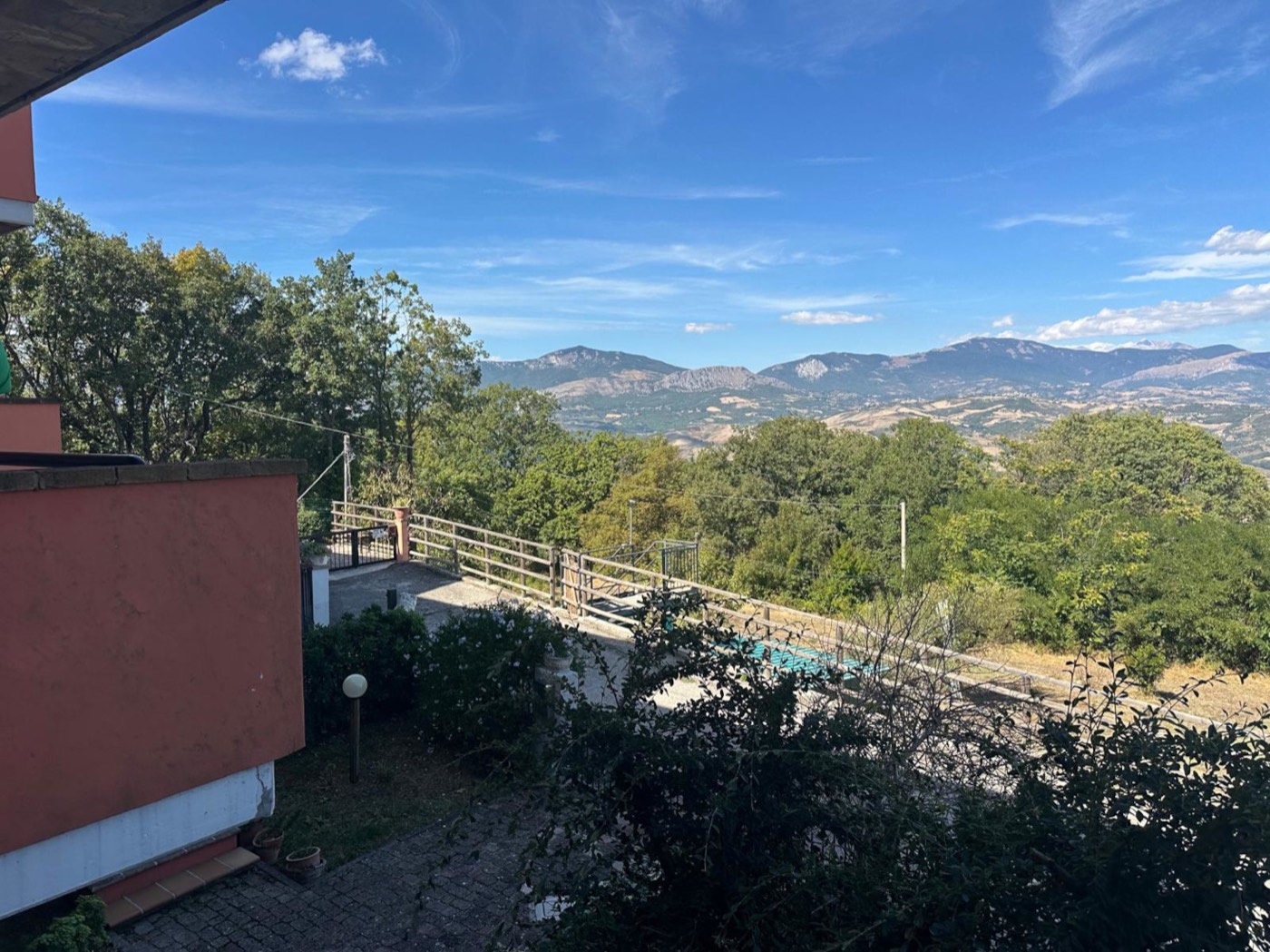 Garden and countryside view — 1332