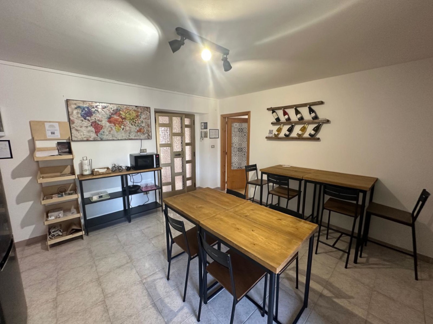 Kitchen and dining area — 1335