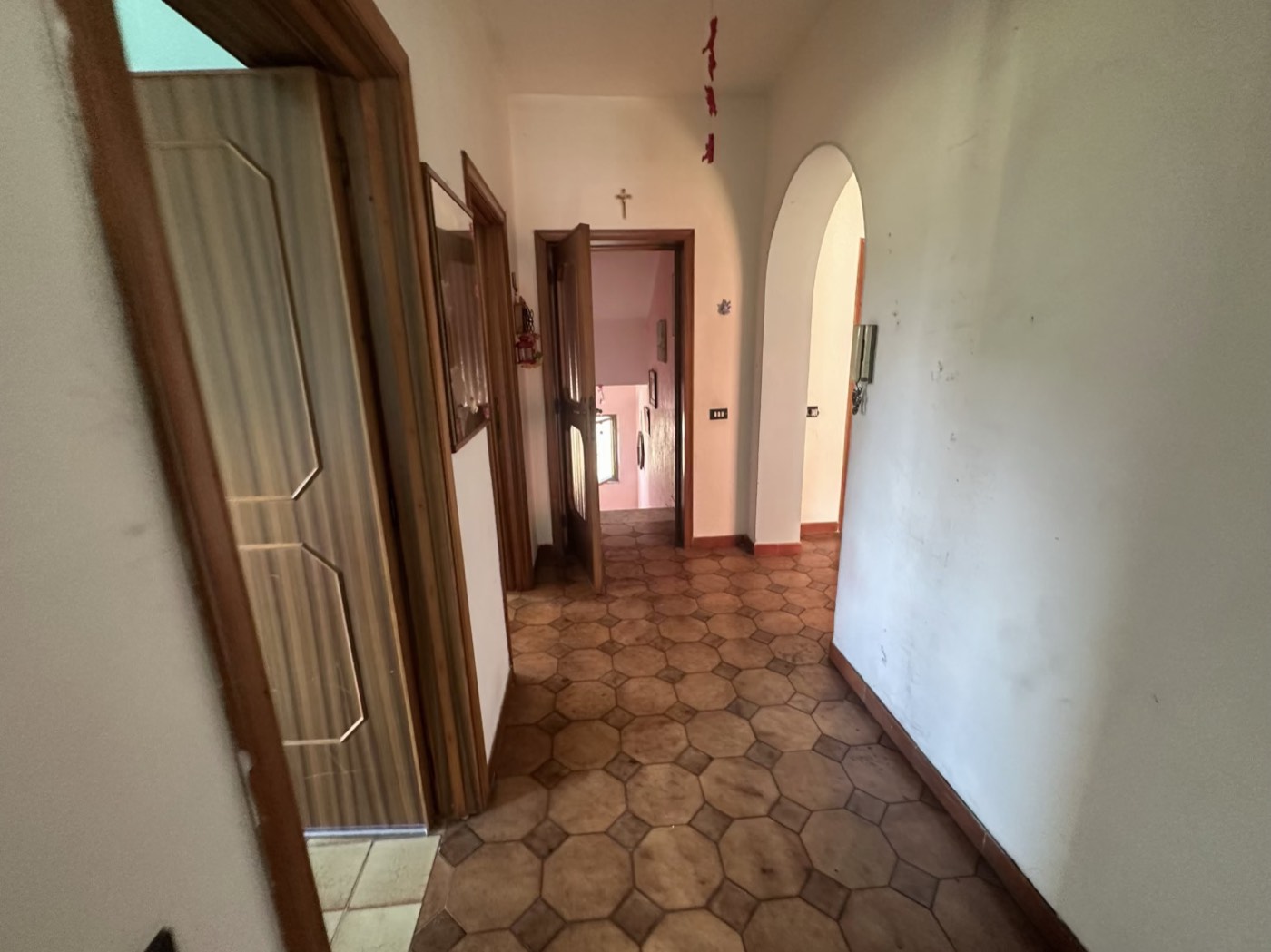 First-floor stairs and hallway — 1341