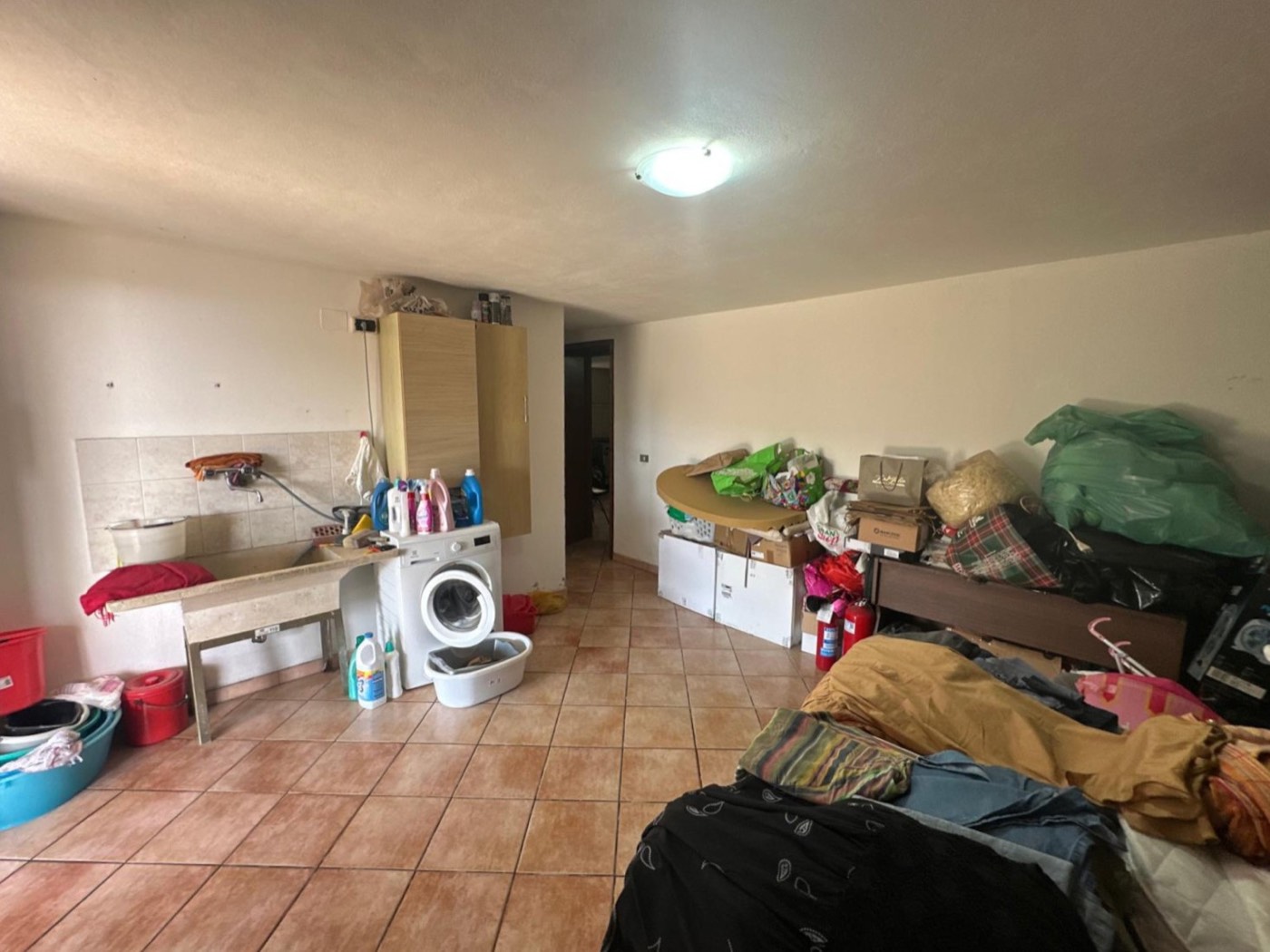 Basement utility and storage rooms — 1344